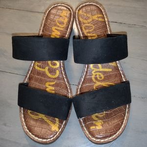 Sam Edelman slip on sandals strappy black